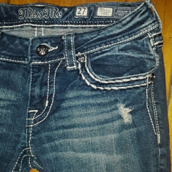 MISS ME Jean's NEVERWORN too small for me - Picture 6 of 13